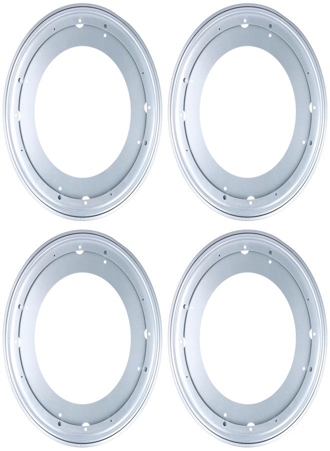 SEHOI 4 PCS 14 Inch Lazy Susan Rotating Hardware, Round Lazy Susan Hardware, 360 Degree Turntable Bearing Plate for Table, Serving Tray - Image 1