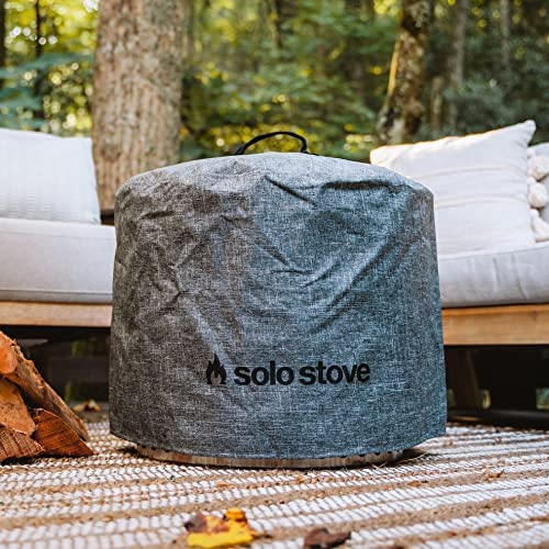 Solo Stove Solo Stove Bonfire Shelter - Weather-Resistant Round Cover for Solo Stove Bonfire Fire Pit and Accessories - PVC-Coated Polyester with Aluminum Reinforcement - Year-Round Protection  - Image 5