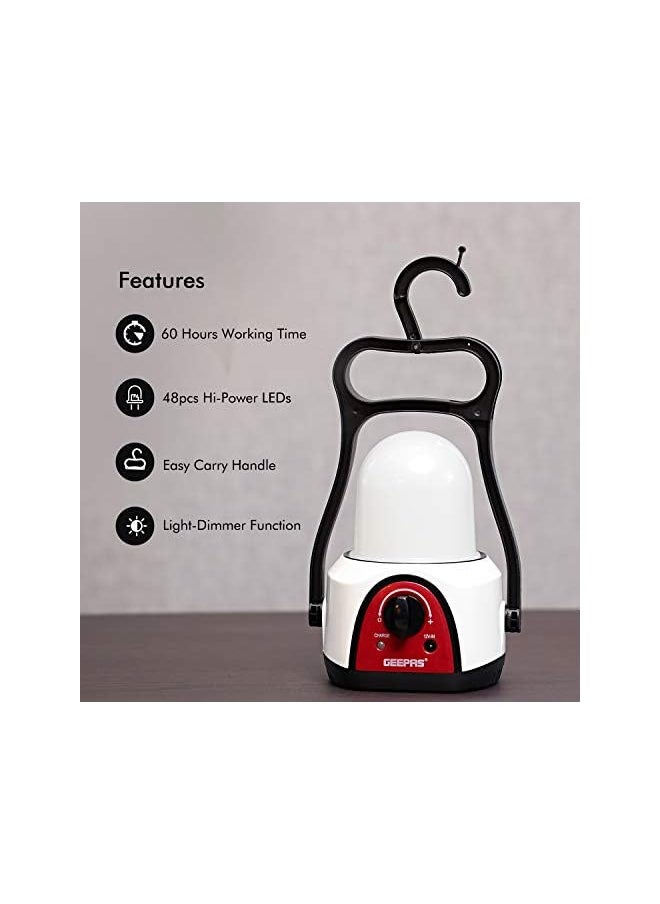 GEEPAS - Ge5562 Rechargeable Emergency LED Lantern - Image 1