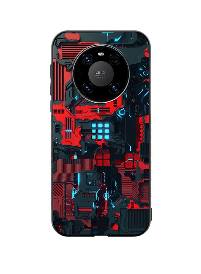 VR CREATIVE Protective Case Cover For Huawei Mate 40 Circuit Design Multicolour - Image 1