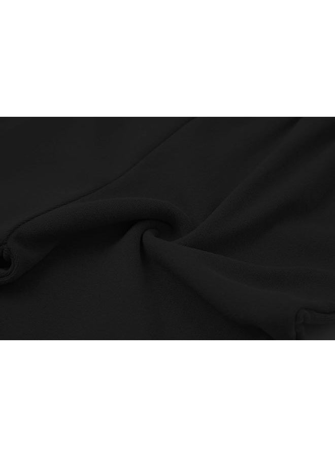 loyboon Toddler Girl Flare Pants Leggings for Girls Black Fleece Lined Warm Bell Bottoms Leggings Wide Leg Pants, Black, 4-5 Years - Image 3
