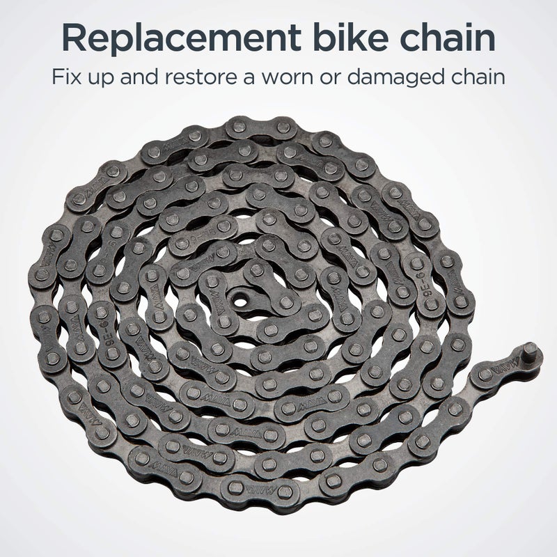 Schwinn Bike Chain, 1/2" x 3/32" Derailleur Chain Replacement, 112 Total Links, for Derailleur, Mountain, 6-7 Speed Cruisers and Hybrid Bikes, Fits Most Adult Shifter Bicycles - Image 2