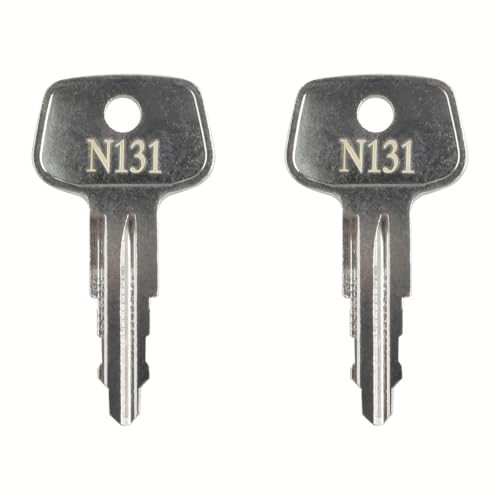 Hugexpen Key Replacement for Thule Rack Core, Key Cylinder for Bike Rack Lock, Cargo Box, Roof Rack Locks, Crossbars, Carriers, Ski Rack Etc (N131) - Image 1