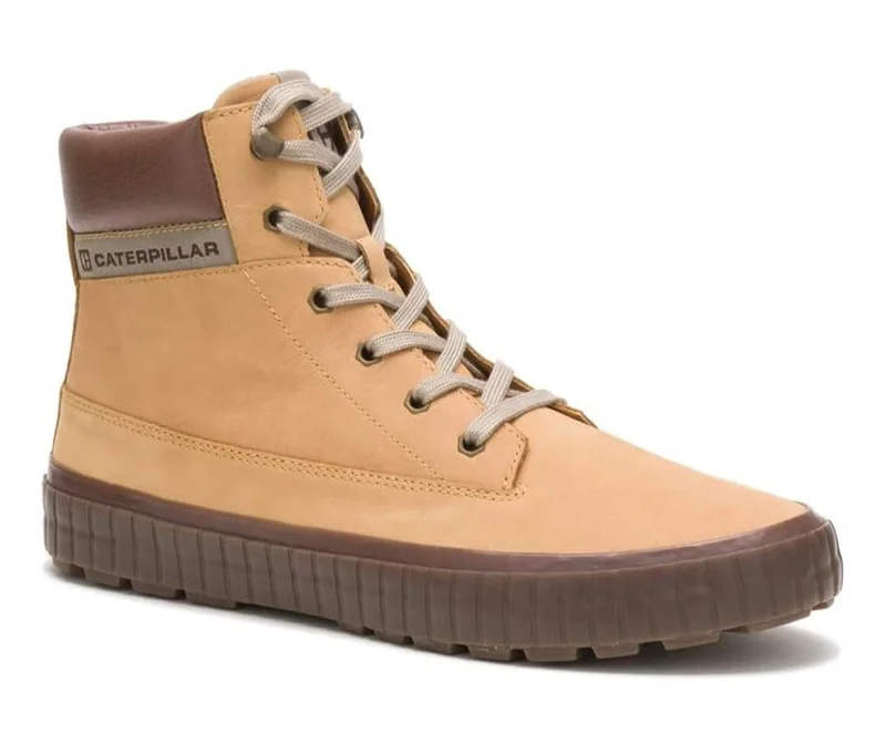 كاتربلر Leather Boots For Men