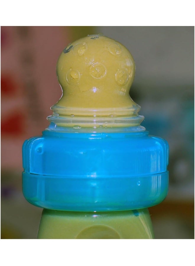 Nuby Ez Squee-Z Silicone Self Feeding Baby Food Dispenser - Colors May Vary - Image 2
