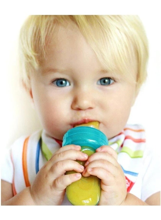 Nuby Ez Squee-Z Silicone Self Feeding Baby Food Dispenser - Colors May Vary - Image 3