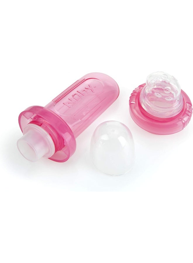 Nuby Ez Squee-Z Silicone Self Feeding Baby Food Dispenser - Colors May Vary - Image 4