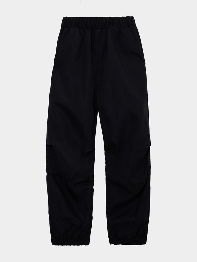Styli Boys Black Woven Joggers with Elastic Waist - Image 1