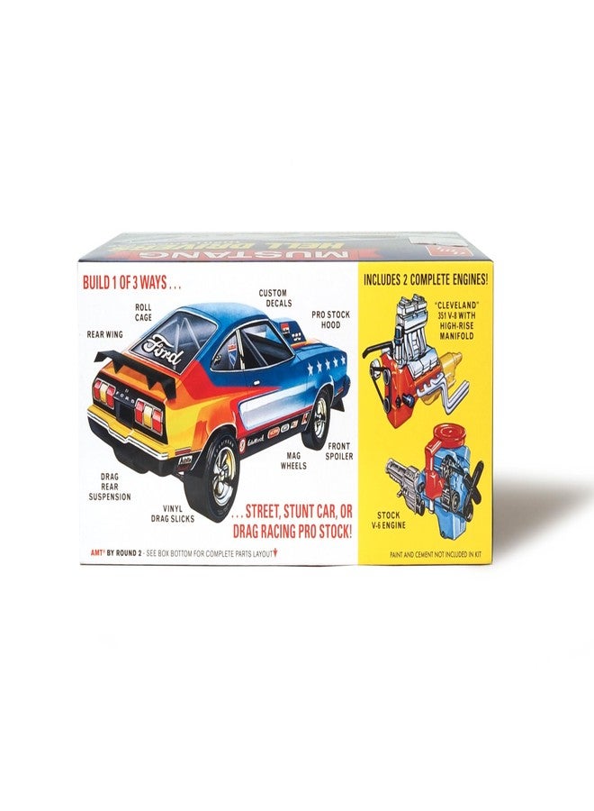 AMT 1475 1977 Ford Mustang Hells Drivers Model Kit - Image 3