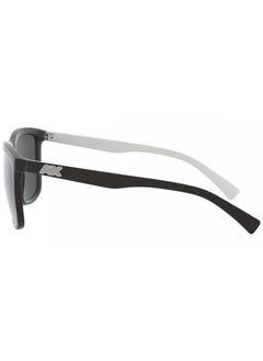 Armani Exchange ARMANI EXCHANGE SUNGLASS AX4093S 8078Z3 SIZE 56 MATTE BLACK FRAME WITH MIRROR SILVER POLARIZED LENS UNISEX  - Image 2