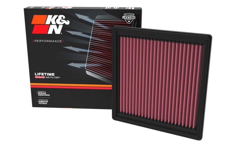 KN HighFlow Original Lifetime Engine Air Filter Increase Power Premium Washable Compatible with 20212025 LexusToyota LX600 Land Cruiser 333178