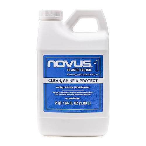 NOVUS 7050 | Plastic Clean & Shine #1 | 64 Ounce Bottle - Image 1