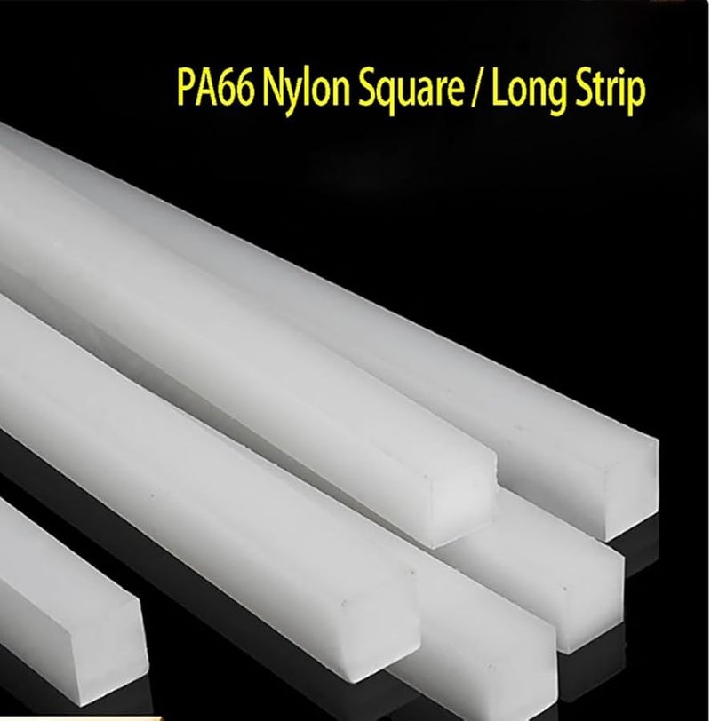 White Nylon Board Strip Wear Resistant PA66 Block 8x50x500mm 2pcs - Image 5