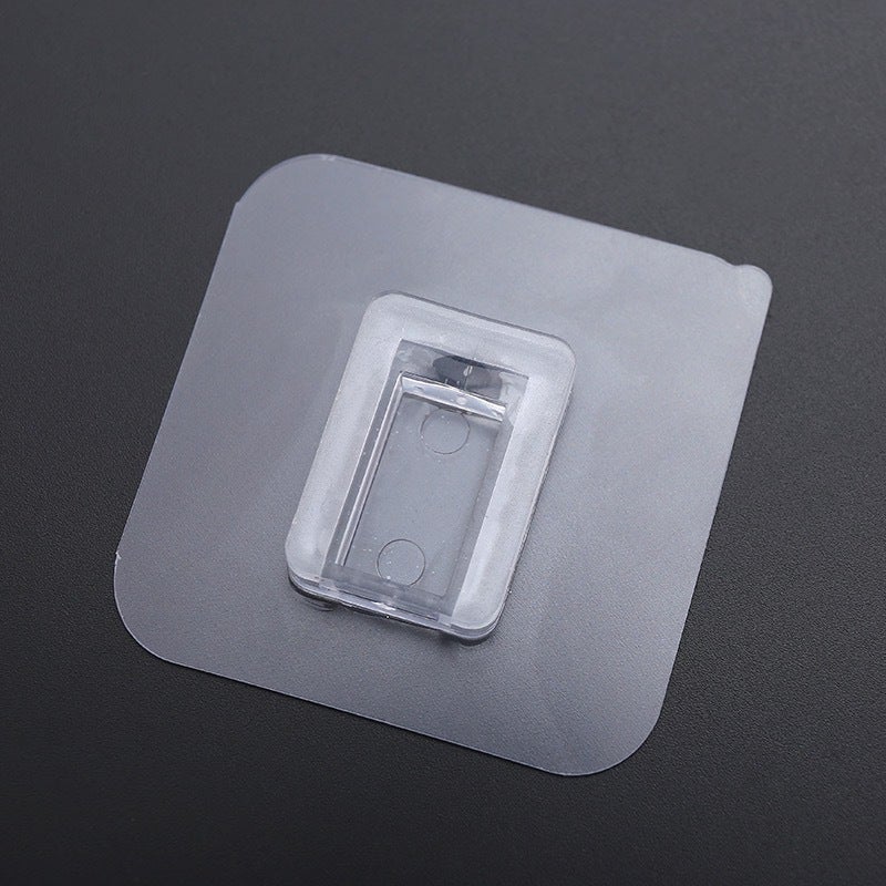 1 x 5 pcs Seamless Adhesive Hooks Set for Bathroom Kitchen 6x 6 mahjong buckle