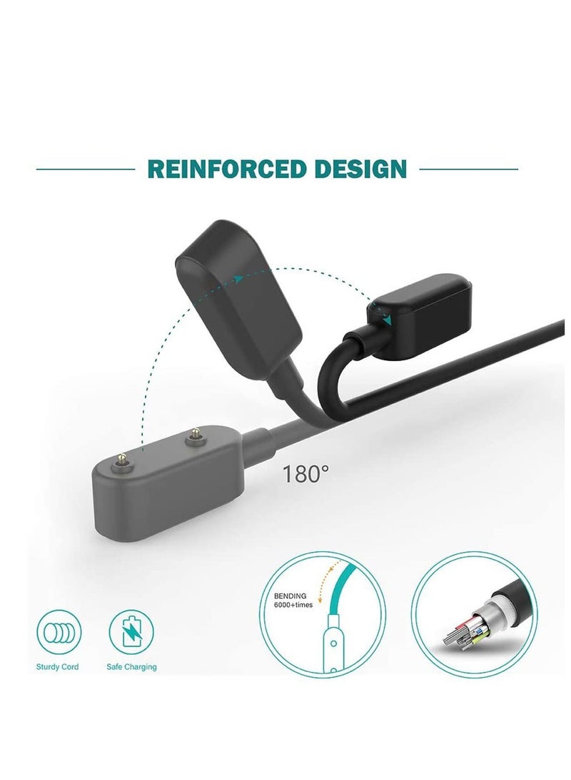 Y&D Charger Compatible for Huawei Watch Fit, Honor Band 6, 4X, ES Magnetic USB Charging Cable 3.3ft 100cm Smartwatch Accessories  - Image 2