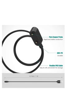 واي آند دي شاحن متوافق مع Huawei Watch Fit و Honor Band 6 4X ES كابل شحن USB مغناطيسي 3.3ft 100 سم ملحقات ساعة ذكية  - Image 3