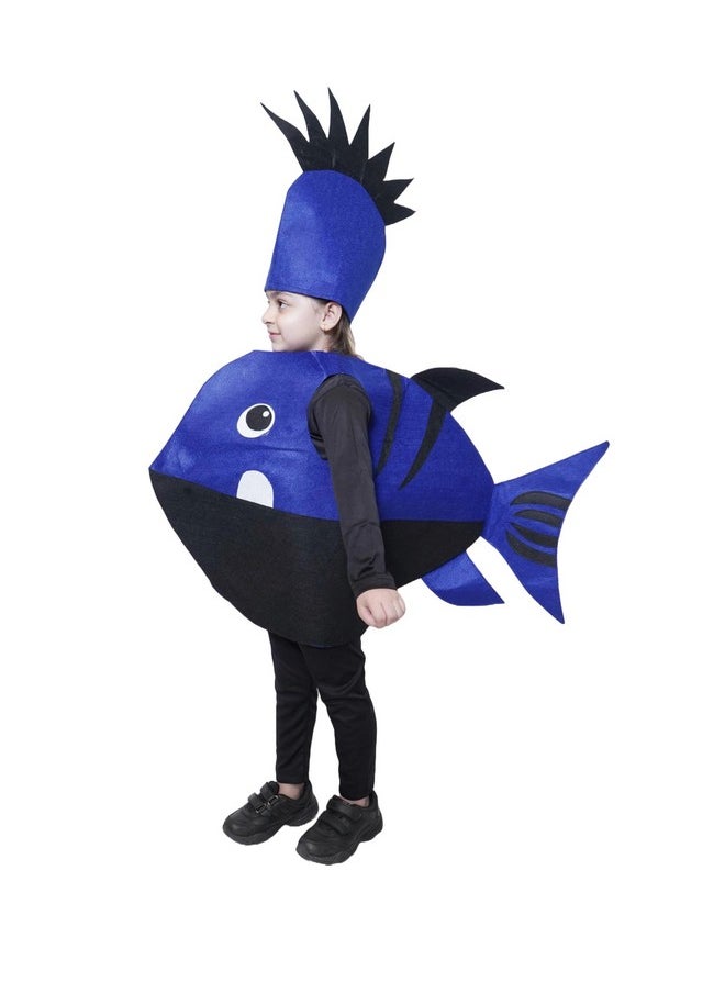 Kaku Fancy Dresses Kaku Fancy Dresses Polyester Shark Fish Cutout For Kids, Water Animal Costume For Boys & Girls (Freesize/Only Cutout With Cap), Multicolor  - Image 5
