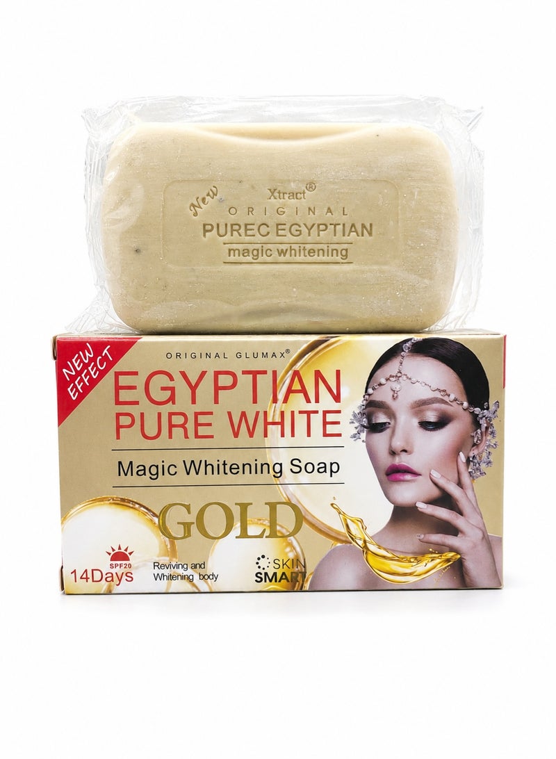 Gold Egyptian Pure White Magic Whitening Soap GOLD 250G - Image 1