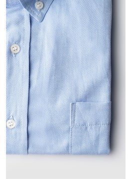 Tudors Plus Size Oxford Long Sleeve Sports Men's Shirt  - Image 3