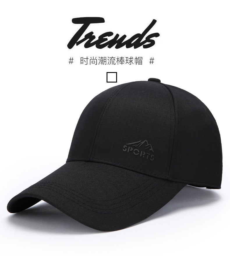 Cap Men Winter Ear Protection Middle-aged Warm Baseball Hat - Image 2