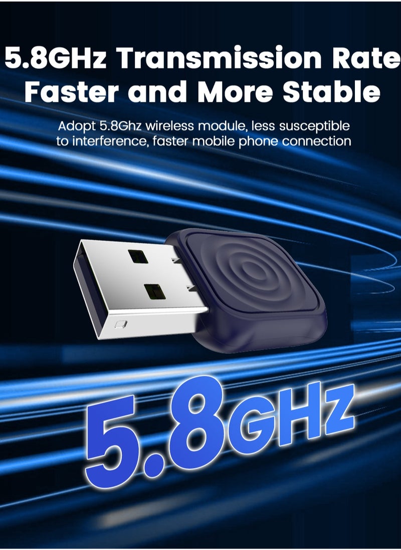 Carlinkit - CarlinKit Mini Ultra Wireless USB Dongle Wireless Android Auto & Wireless CarPlay For 98% Cars 2-In-1 Smart Car Adapter - Image 1