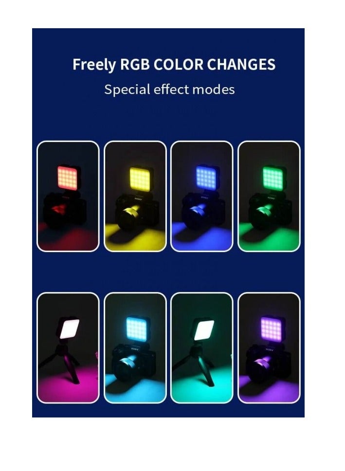 جيه ماري مصباح كاميرا فيديو صغير محمول من نوع Jmary FM-69RGB RGB - Image 3