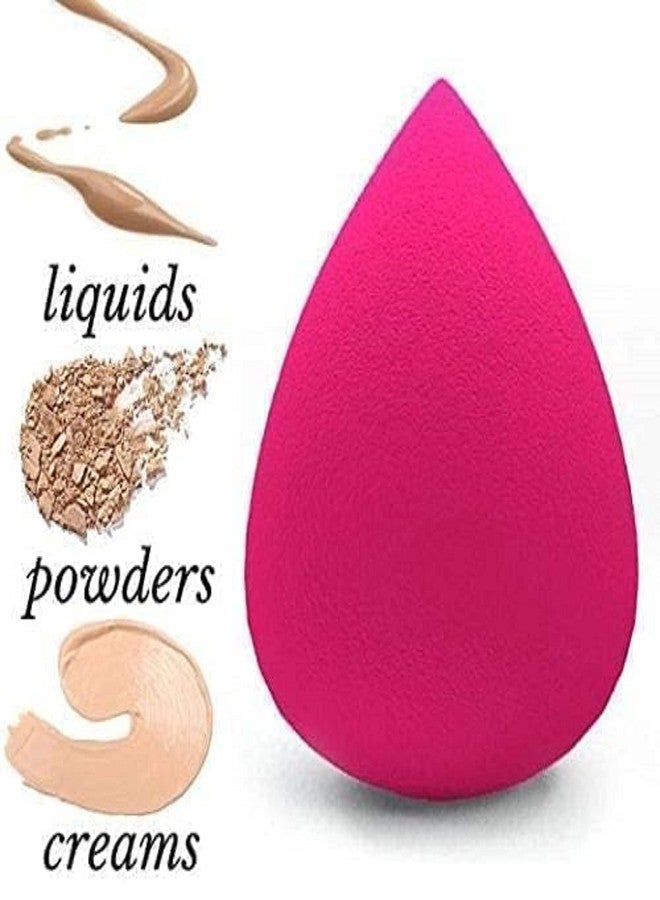 Jangra Women's & Girl's TYA 6155 Multicolor Makeup Kit with 12Pcs Pink Makeup Brushes Set and Pink Makeup Sponge Puff - Image 5