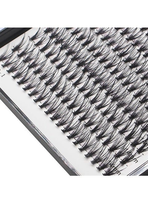 10D/20D/30D/40D/50D Cluster to Choose Large Tray 240pcs D Curl 8-22mm to Choose Professional Makeup Individual Cluster EyeLashes Grafting Fake False Eyelashes Eyelash Extension Individual