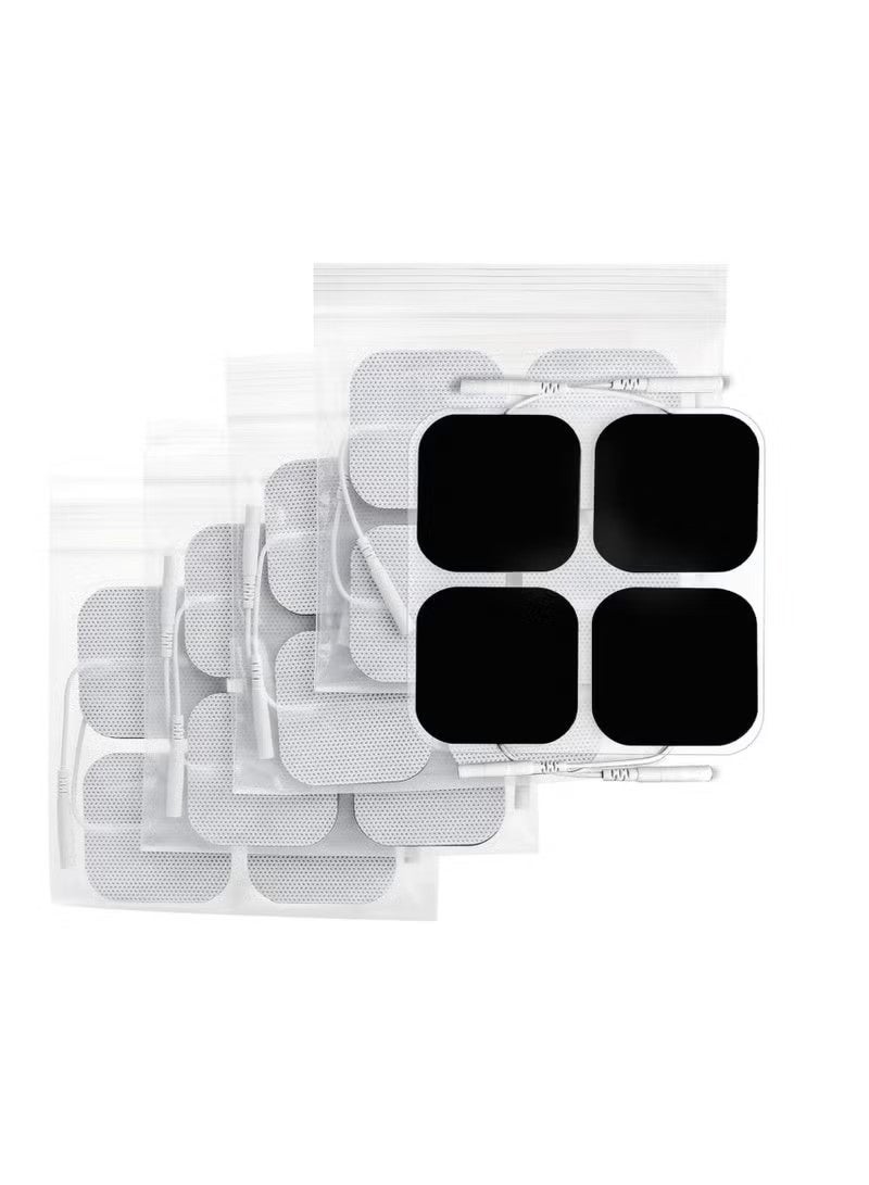 20 PCS TENS Unit Pads 5x5cm Reusable Replacement Electrode Patches for Electrotherapy - Image 1