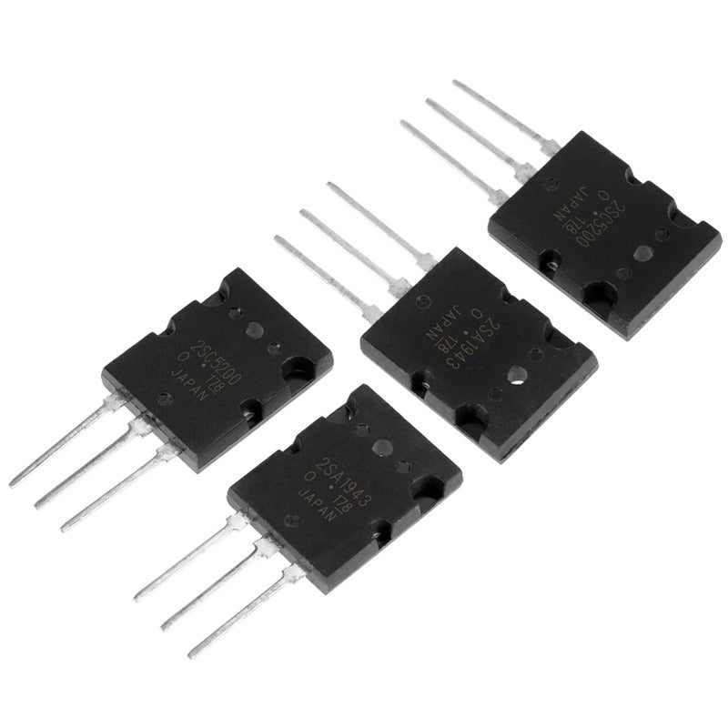 2SA1943 2SC5200 Matched Pair PNP NPN High Power Audio Amplifier Transistor 5 Pack - Image 5