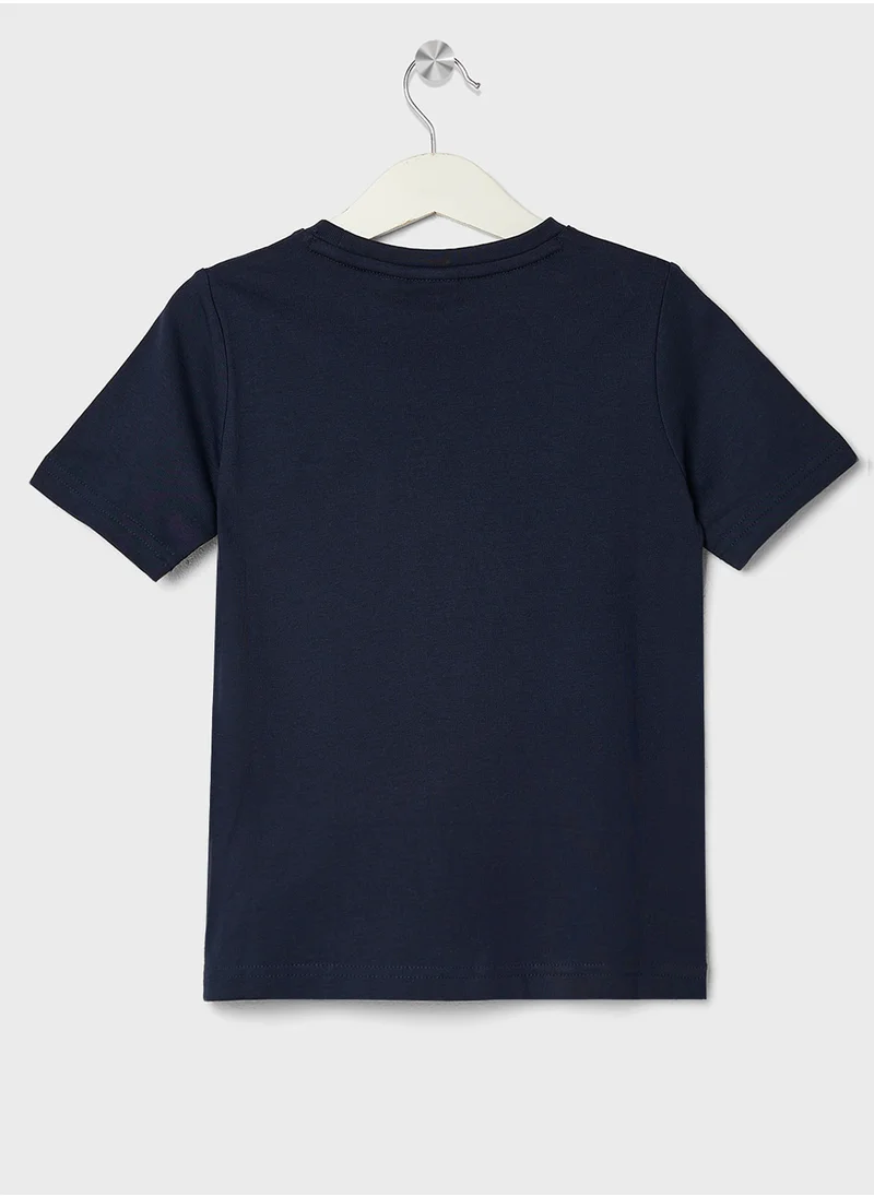 بوس Kids Logo T-Shirt