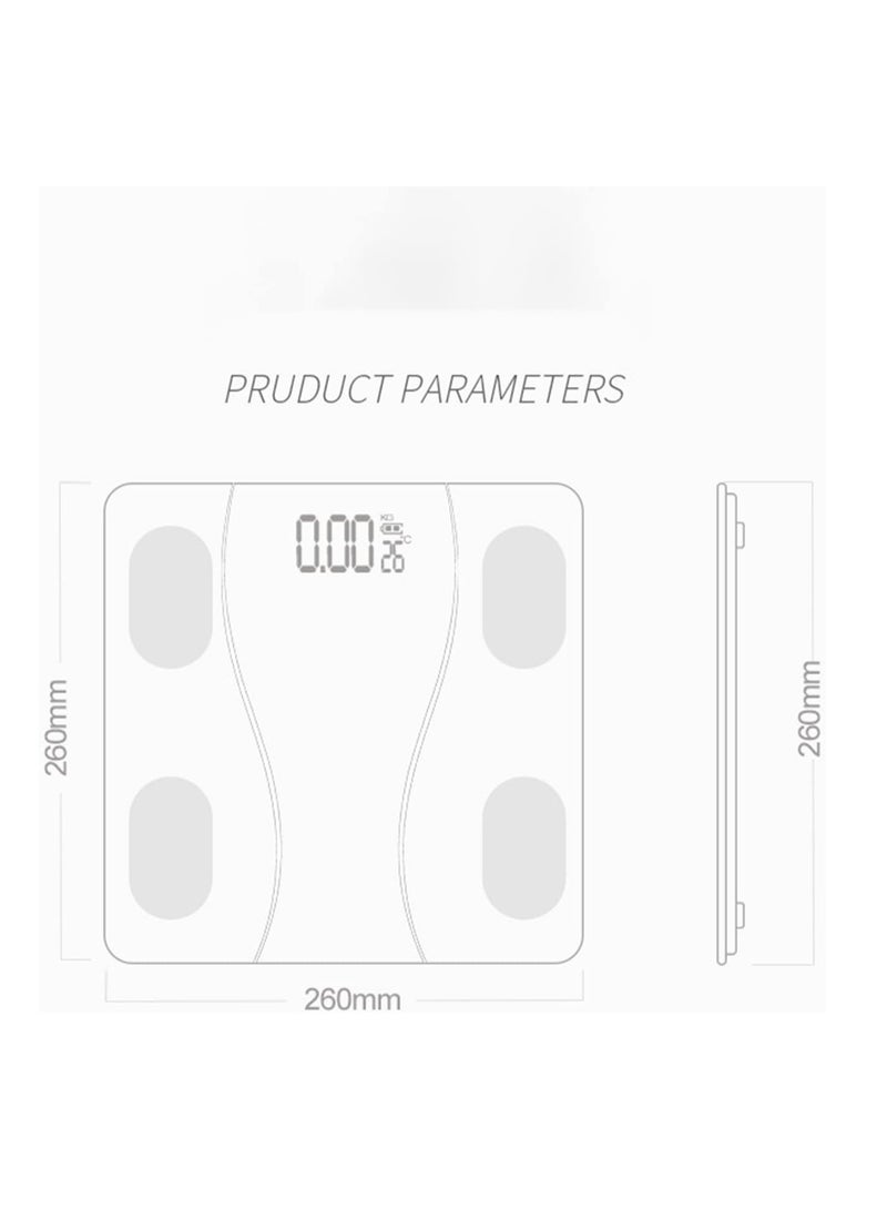 TIGER Intelligent Body Fat BMI Scales – Digital Weight Scales with Body Composition Analyzer, Household Smart Scale with Smartphone App, Measures Body Fat, BMI, Muscle Mass & More, Accurate Health Monitoring for All Ages - Image 4