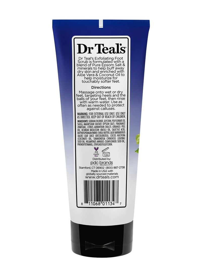 Dr Teal's - Dr Teal's Exfoliant Foot Scrub Epson Salt 170gm - Image 1