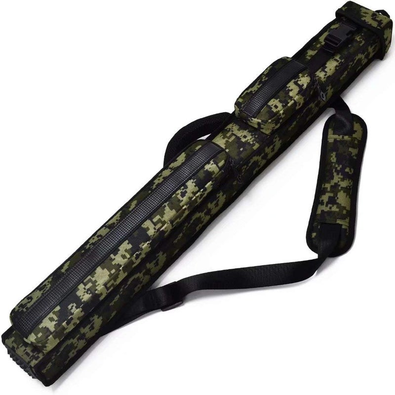 Collapsar 2X2 Pool Cue Hard Case Nylon/Leatherette Billiard Sitck Carrying Cases - Image 1