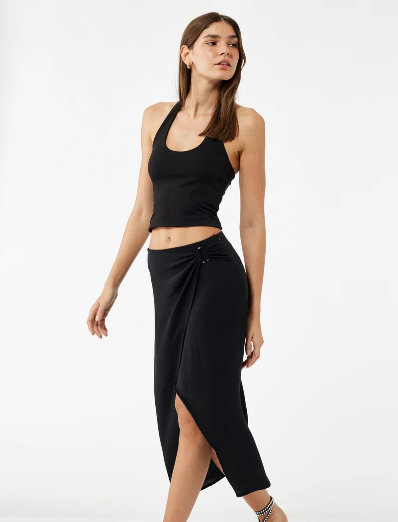 كوتون Blazer Midi Skirt