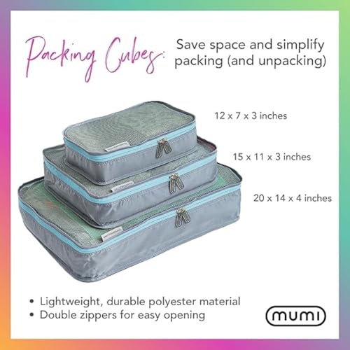 MUMI Piccolo Reusable Zip Up Bags – Set of 6 BPA-Free Silicone Zipper Bag for Food Storage | Freezer, Sandwich & Snack Bags | Dishwasher-Safe Reusable Containers for Travel, Lunch & Meal Prep (Blue) - Image 3