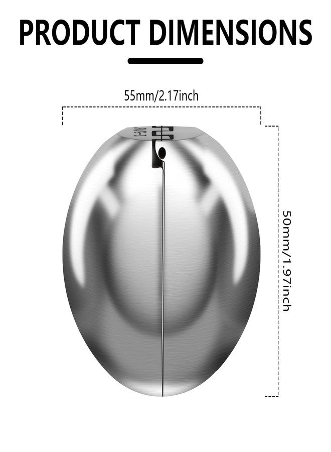 Jeonz Clamshell Tow Ball Adapter, Converts 2 Inch Tow Ball to 2-5/16 Inch, Trailer Ball Clamshell Hitch Accessory, Stainless Steel - Image 3