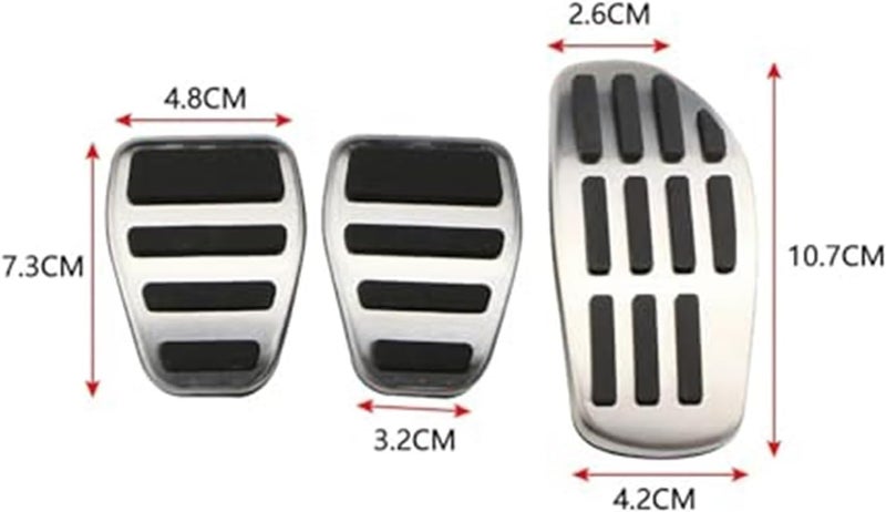 Wivplex مجموعة وسادات دواسات السيارة Wivplex لطرازات نيسان - Image 5