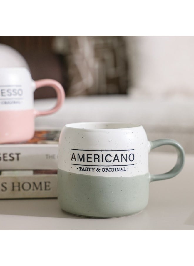 DANUBE HOME Danube Home Danube Essential 2-Piece New Bone China Mug Set Elegant And Durable Perfect For Tea Coffee Or Hot Beverages Stylish And Comfortable Design For Home Or Office Use 8X8X8.9Cm 395Ml  - Image 3