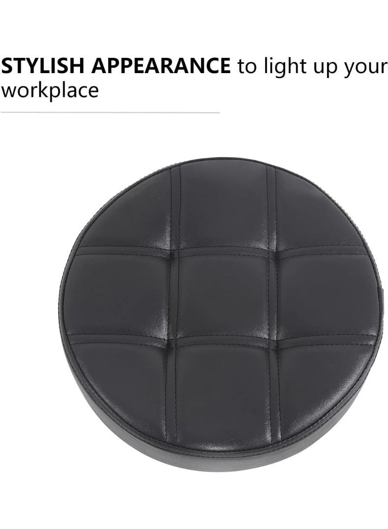 Adjustable Rolling Swivel Stool Designed for Salon, Home, Kitchen and Office Use - Image 3
