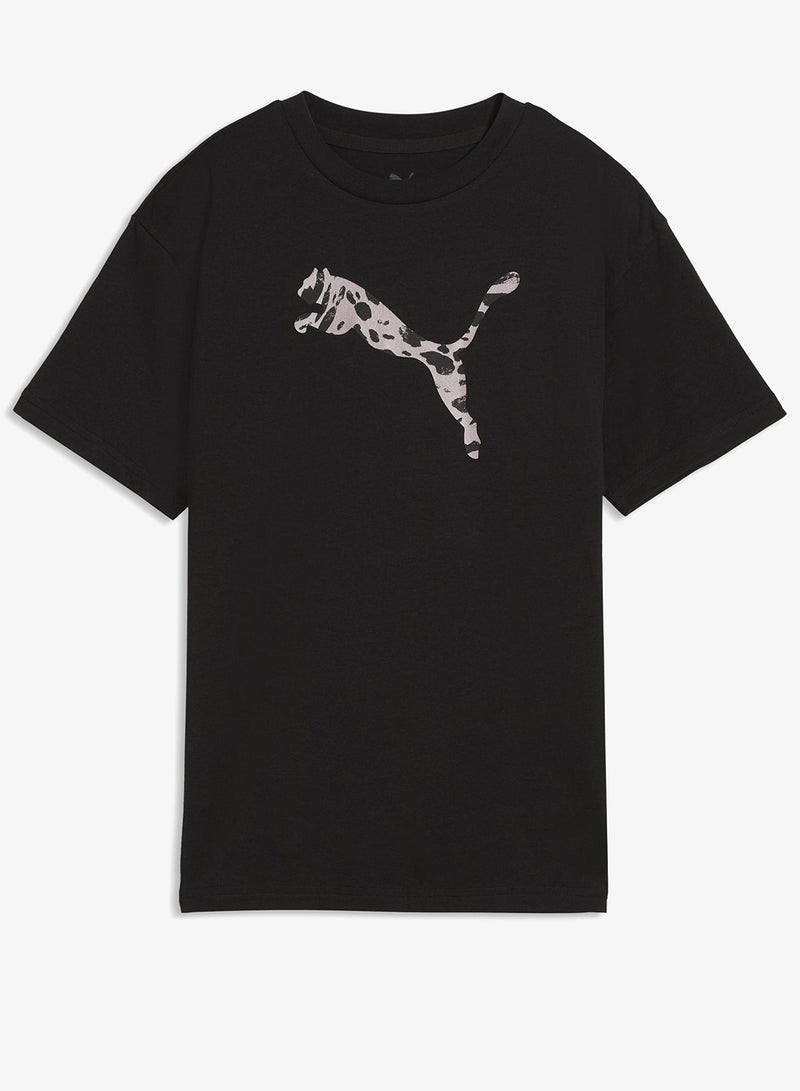 PUMA Youth Essential Graphic Animal Relaxed T-Shirt - Image 1