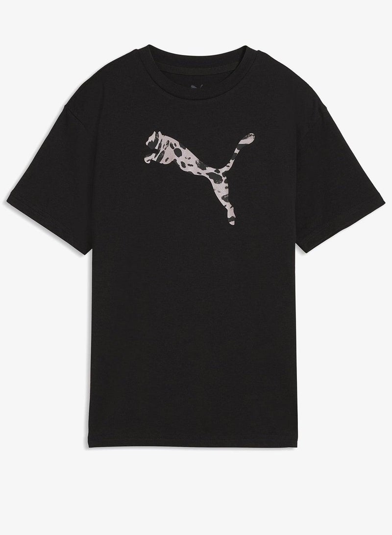 PUMA Youth Essential Graphic Animal Relaxed T-Shirt - Image 1