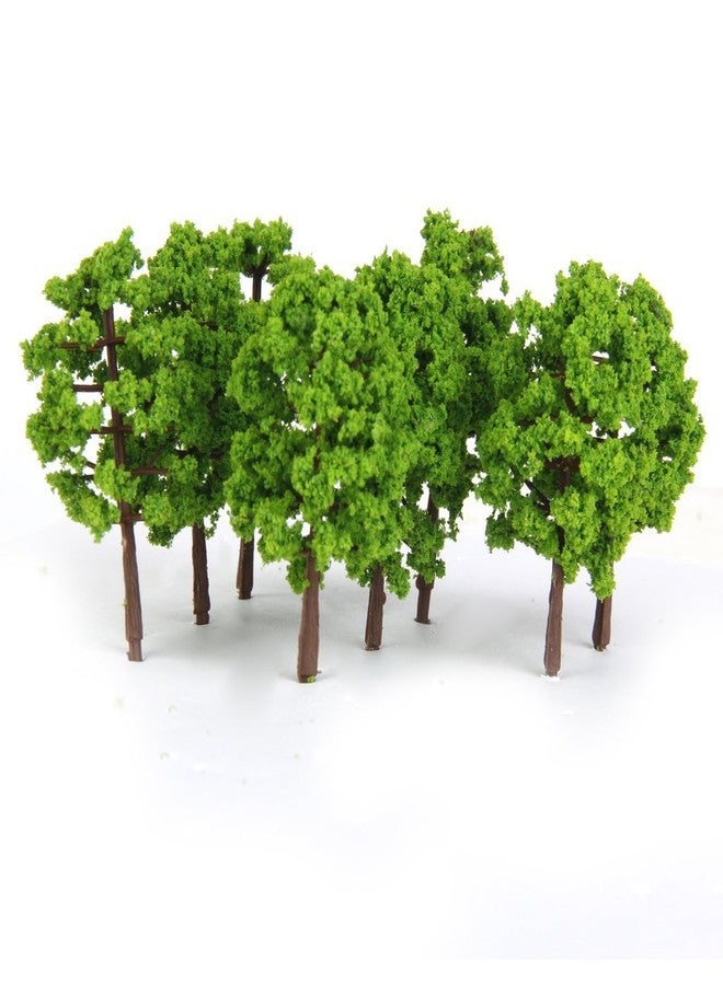 MAXXLITE Model Trees - Train Scenery - 20 x Model Trees - Age 6+, Adult - Green - 8cm / 3.15inch - Plastic - Indoor Use - Image 4