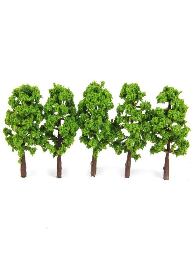 MAXXLITE Model Trees - Train Scenery - 20 x Model Trees - Age 6+, Adult - Green - 8cm / 3.15inch - Plastic - Indoor Use - Image 5