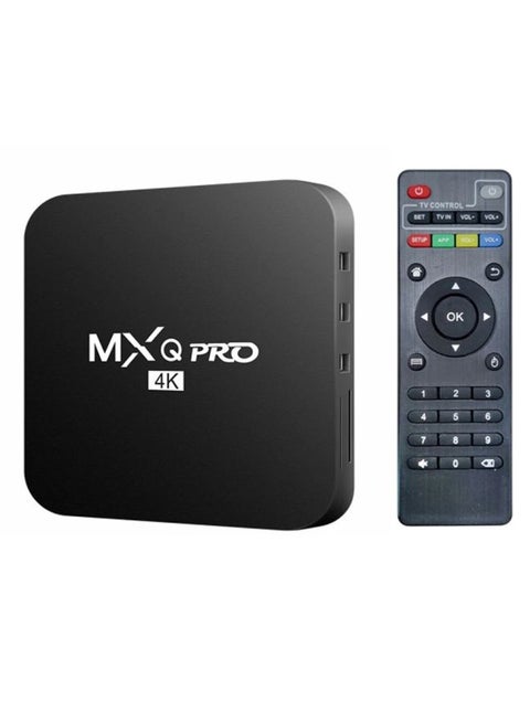 MXQ Pro 4K TV Box Rockchip RK3228A Quad Core CPU Android 7.1, 1GB+8GB wtih Remote Control, UK Plug