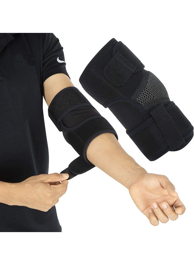 joyzzz Elbow Brace Tennis Compression Sleeve Wrap for Golfers, Bursitis, Left or Right Arm Tendonitis Support Strap for Golf, Men and Women Epicondylitis and Sports Recovery Pain Relief,1 pcs  - Image 1