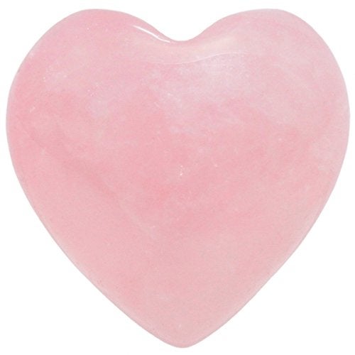 Rockcloud Healing Crystal 0.5 inch Rose Quartz Carved Worry Stone Chakra Reiki Balancing(Pack of 10) - Image 5