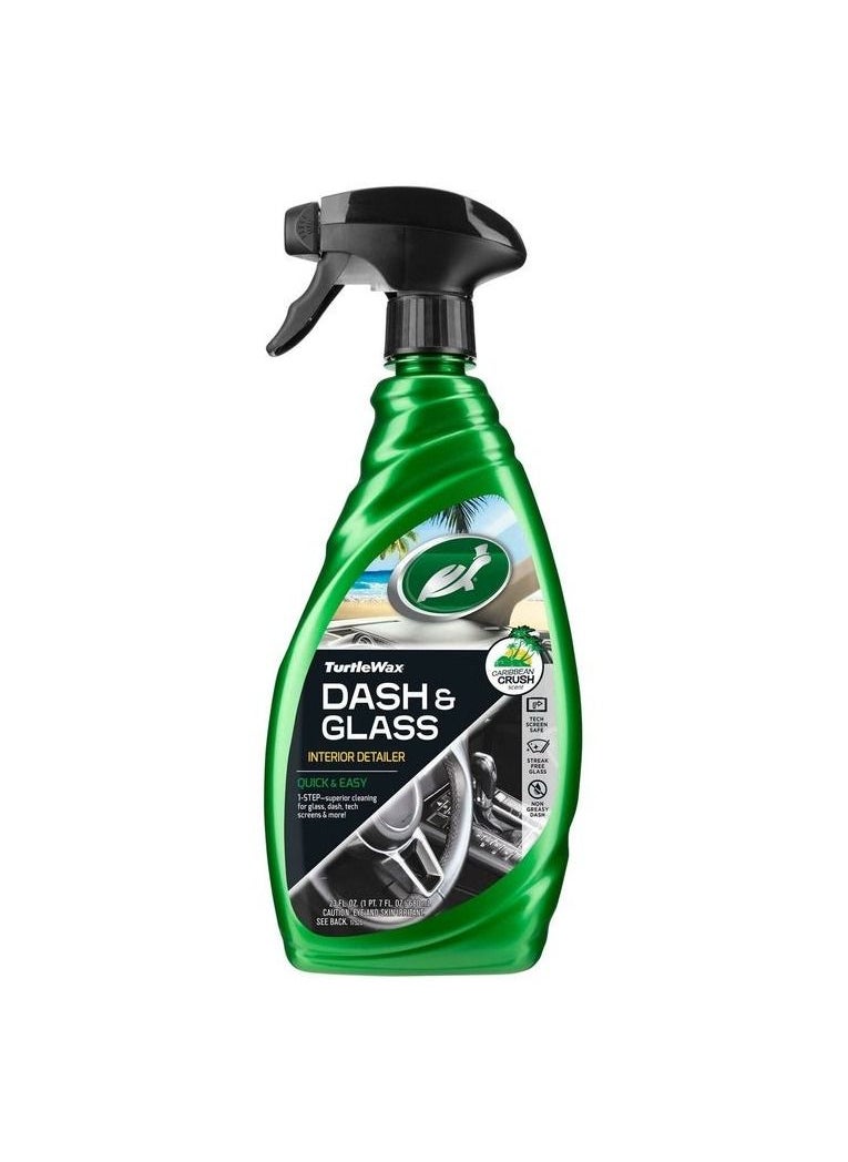TurtleWax Turtle Wax 17526 Dash and Glass Car Interior Cleaner  680 ml  - Image 1