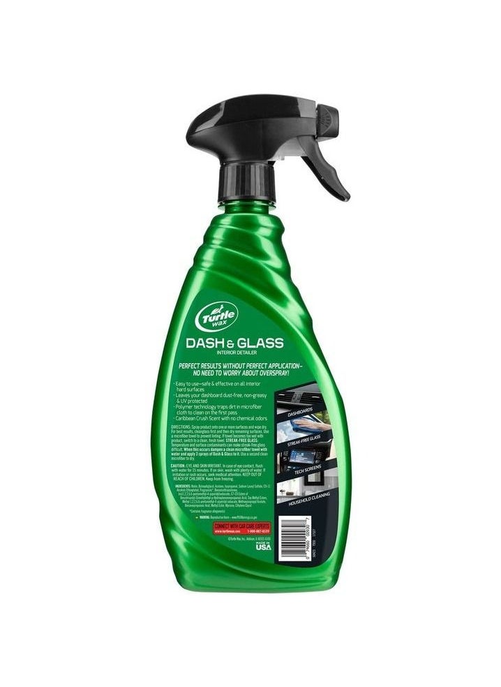 TurtleWax Turtle Wax 17526 Dash and Glass Car Interior Cleaner  680 ml  - Image 2
