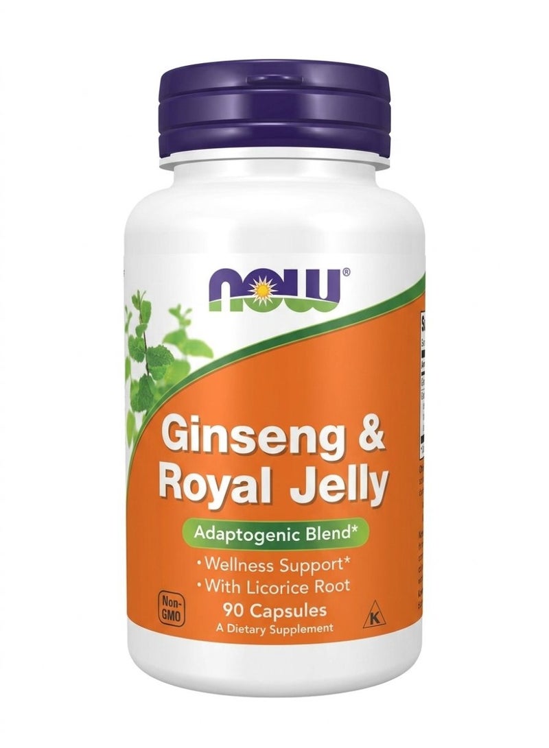 Ginseng & Royal Jelly 90 Capsules